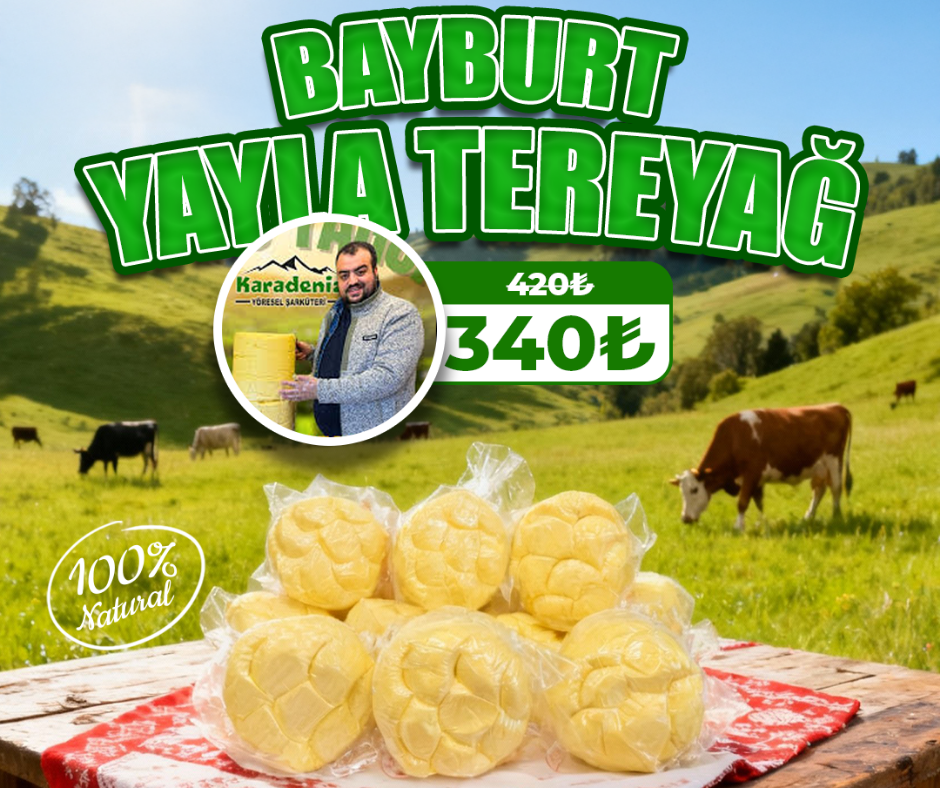 Bayburt Yayla Tereyağı 10KG Kampanyası