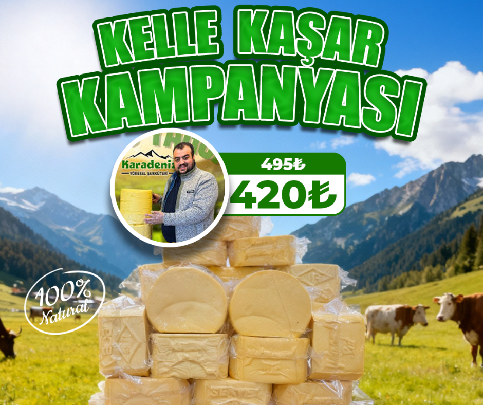 Şişko Yağcı Kelle Kaşar 10KG Kampanyası