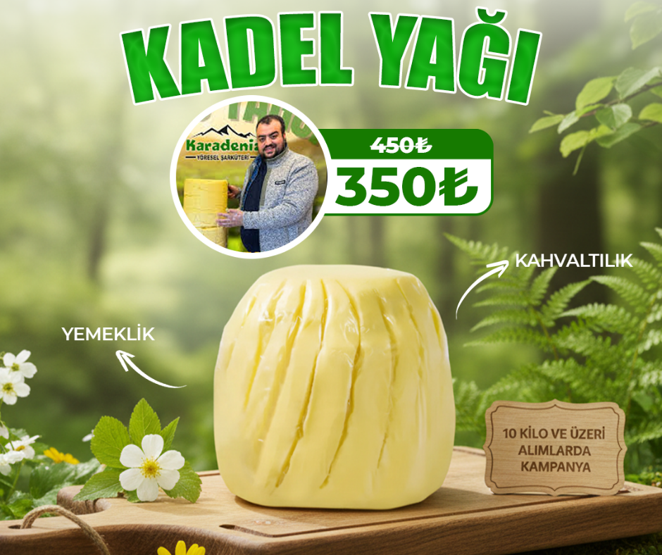 Şişko Yağcı Kadel Tereyağ 10KG Kampanyası