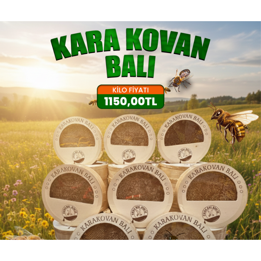Karakovan Organik Yayla Balı 1 KG