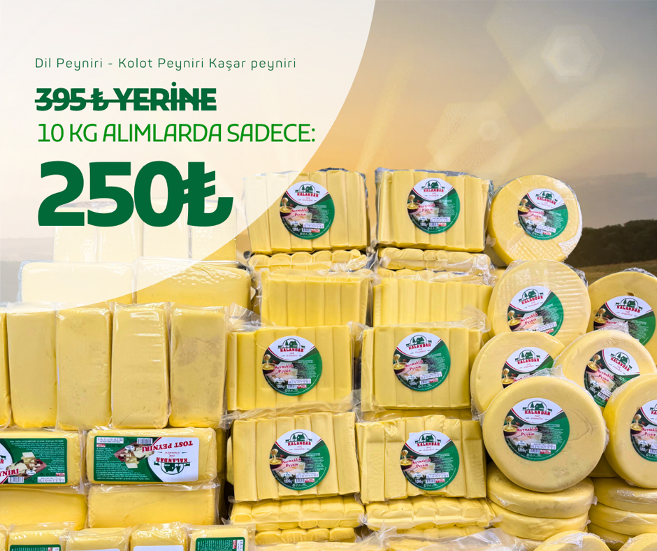 Dil Peyniri 10KG Kampanyası